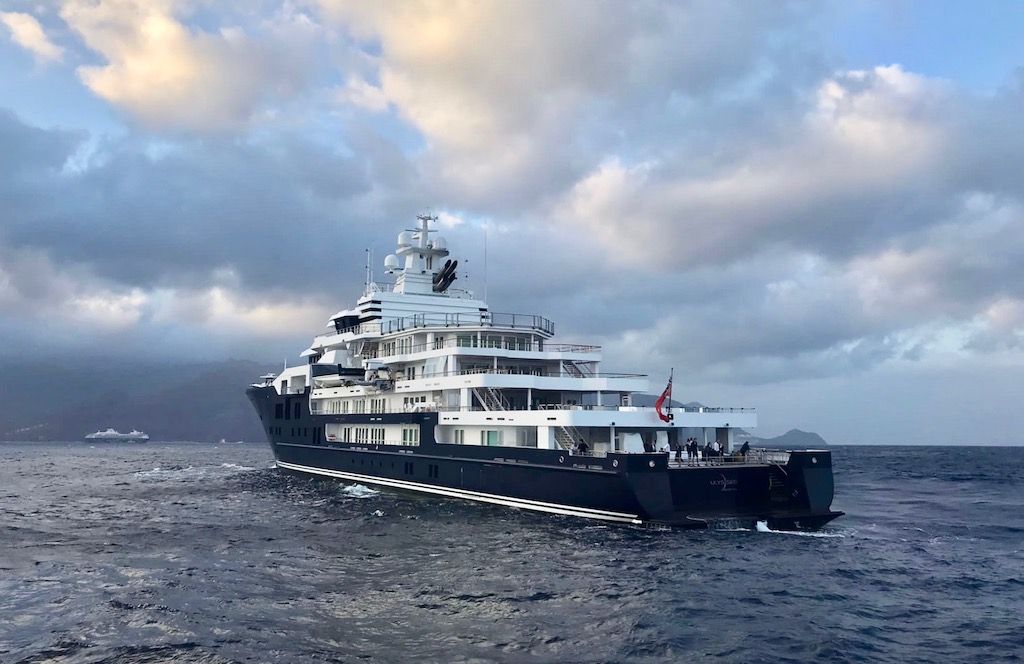 Las provisiones del superyate “Ulysses”, salvando distancias