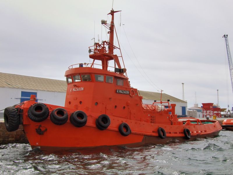 El veterano remolcador “R. Mazagón” se salva del desguace