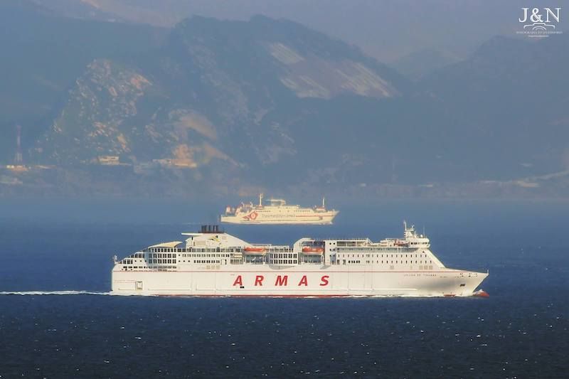El ferry “Volcán de Tinamar” cumple diez años en servicio