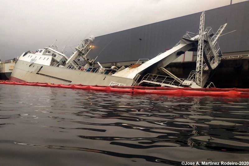 Dudas de que el remolque del “Baffin Bay” cumpla la legalidad