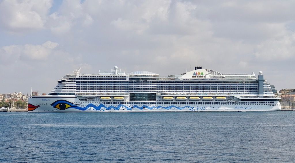 Aida Cruises vuelve al puerto de Cartagena después de 16 meses