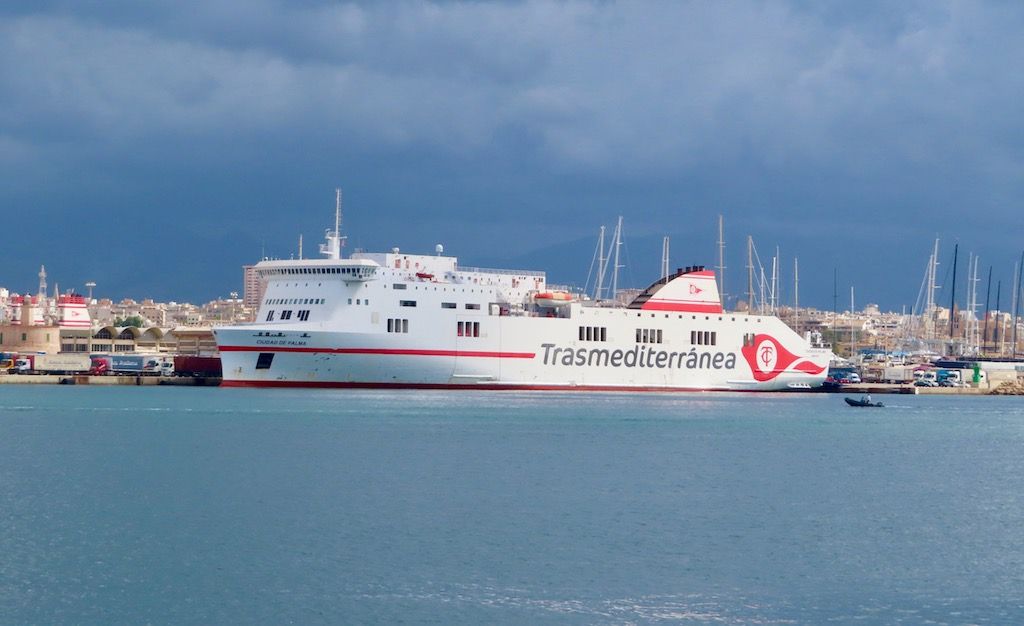 Dos tripulantes del “Ciudad de Palma” dan positivo en covid-19