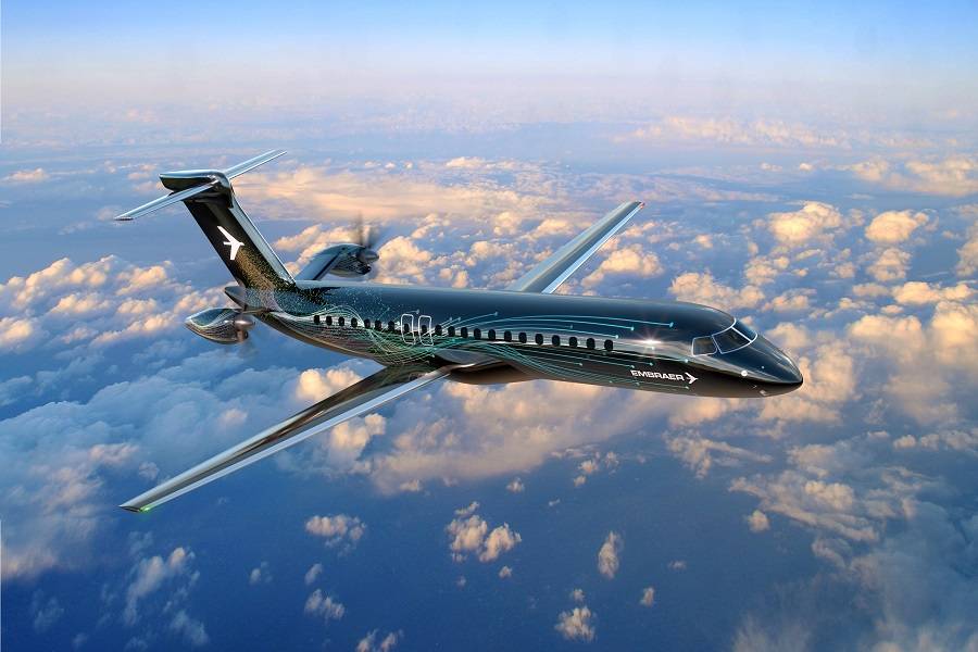¿Será Binter cliente del nuevo avión turboprop de Embraer?