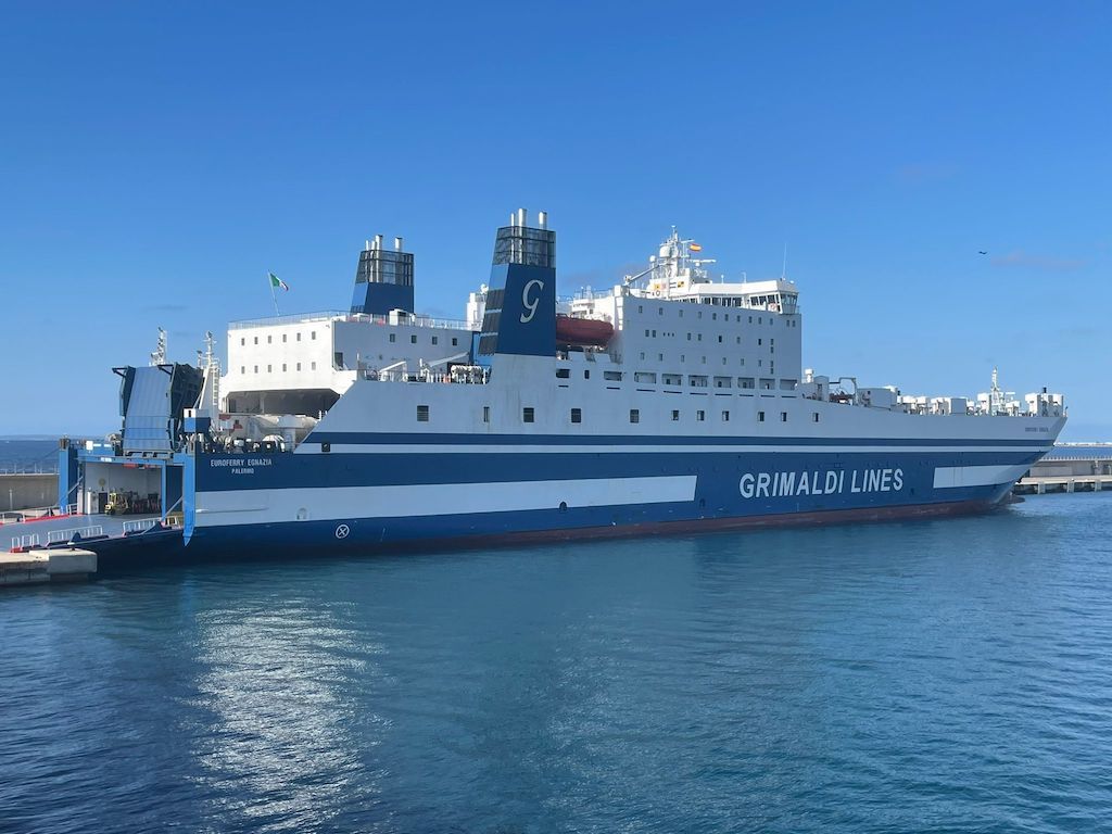 El buque “Euroferry Egnazia” reverdece sus laureles