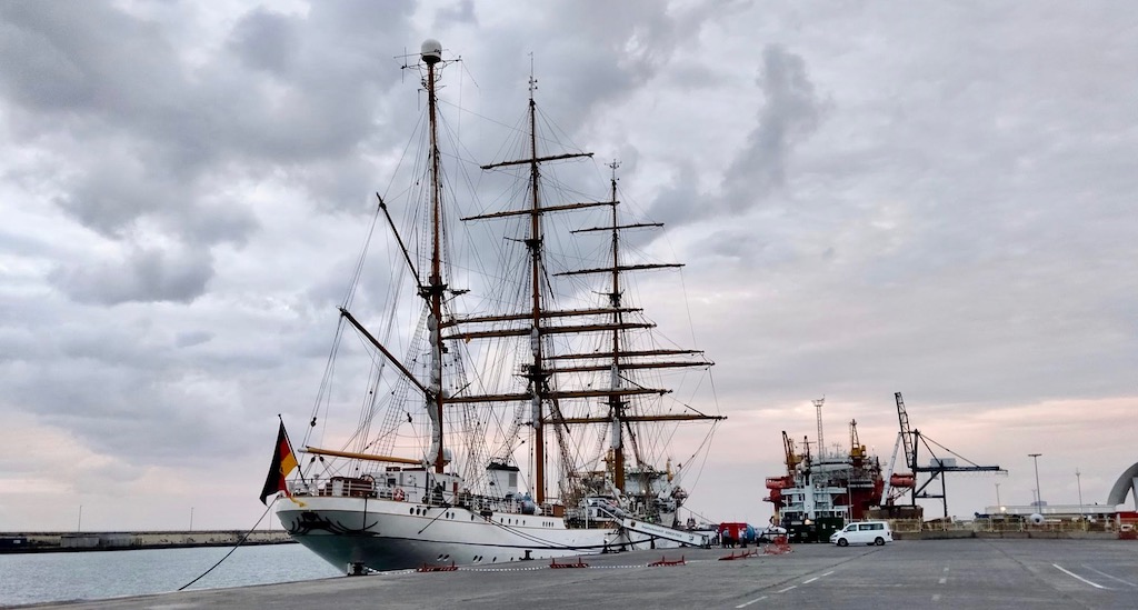 Doce tripulantes del “Gorch Fock” dan positivo en Tenerife