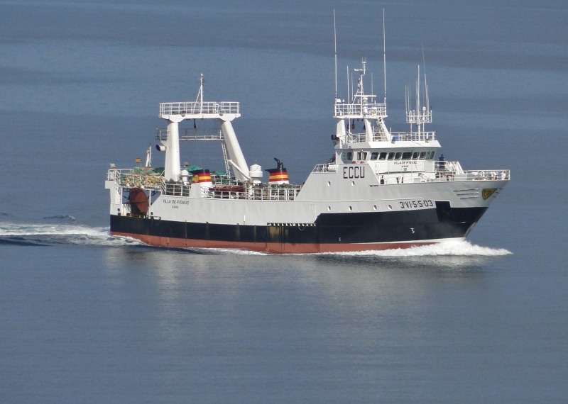 El pesquero “Villa de Pitanxo” se hundió arrastrado por el aparejo