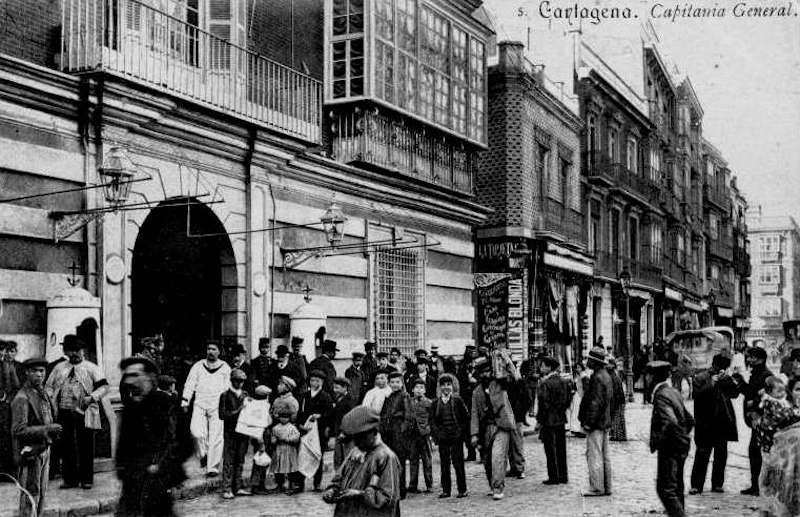 El palacio de Capitanía General de Cartagena, una joya arquitectónica del siglo XVIII
