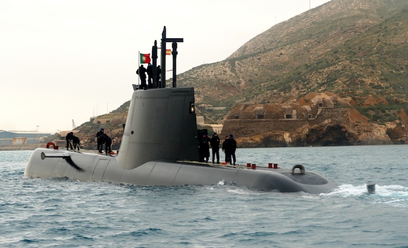 NRP “Arpão” en Cartagena, camino de dos misiones
