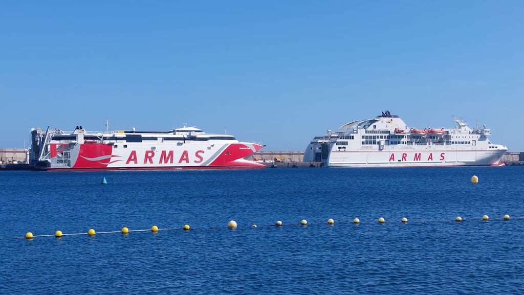 Varada anual del catamarán “Volcán de Teno” en ASTICAN