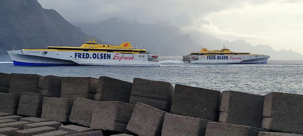 “Bajamar Express” retorna a la línea Agaete-Santa Cruz