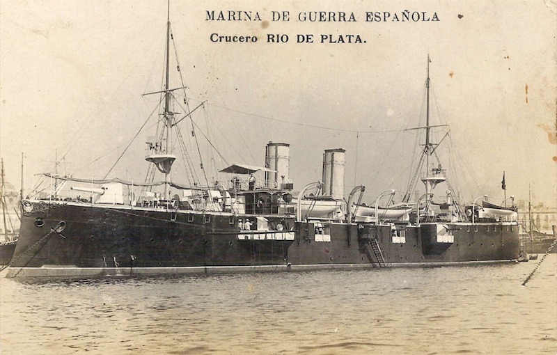 La donación patriótica del crucero “Río de la Plata”