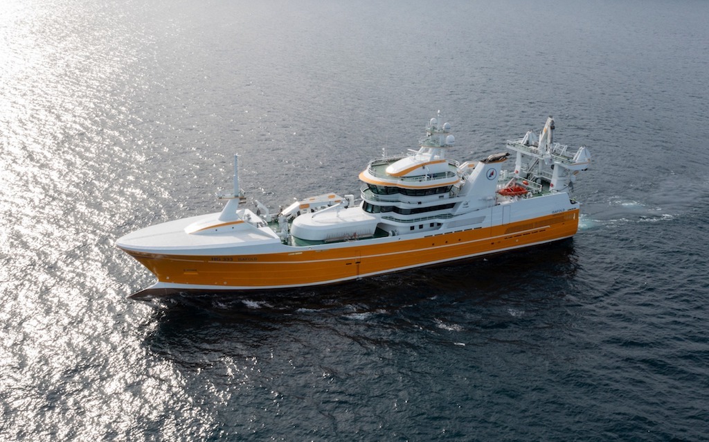 Astilleros Zamakona entrega el pesquero danés “HG333 Isafold”