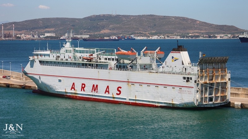 Balearia abre la línea Motril-Tánger con el “Volcán de Tauce”