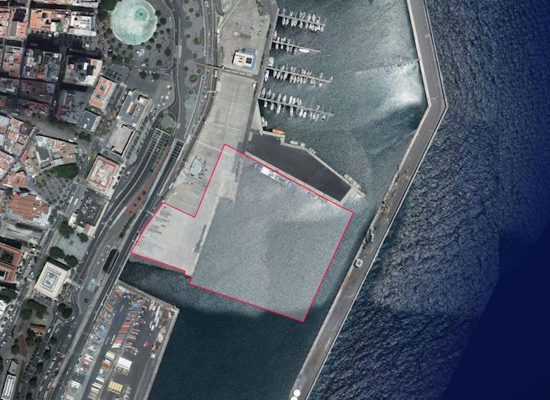 Una segunda marina estará frente al Cabildo de Tenerife