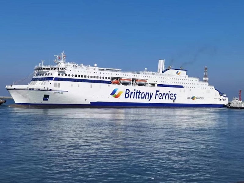 Brittany Ferries recibe el ferry “Santoña” en China