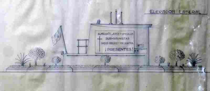 Un nonato proyecto de monumento al Arma Submarina