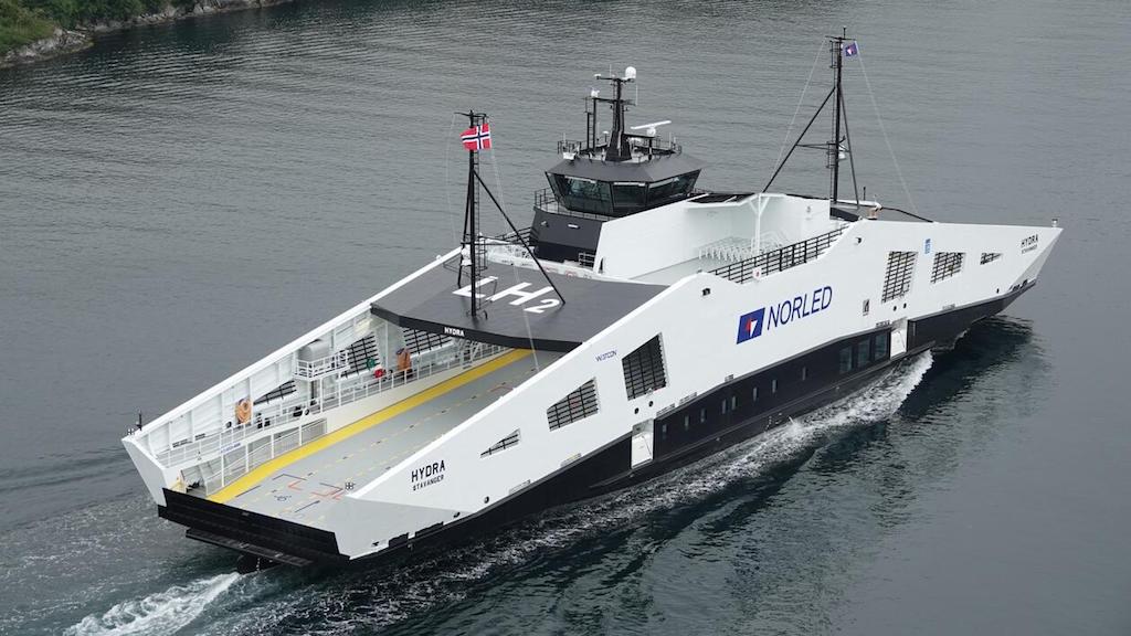 El ferry “Hydra” de Norled, primero que consume hidrógeno