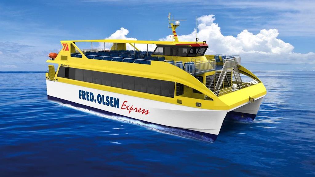 Fred. Olsen Express prepara el asalto a la línea de La Graciosa