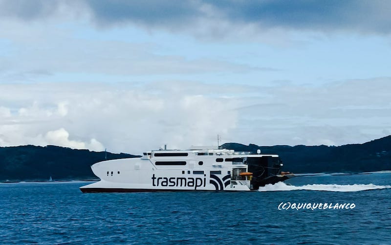 El catamarán “Incat 045” se supera y alcanza 37,2 nudos