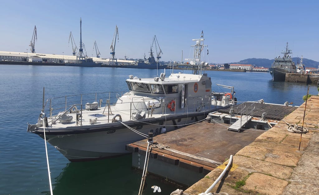 “Isla Pinto” prepara su cometido naval en el arsenal de Ferrol