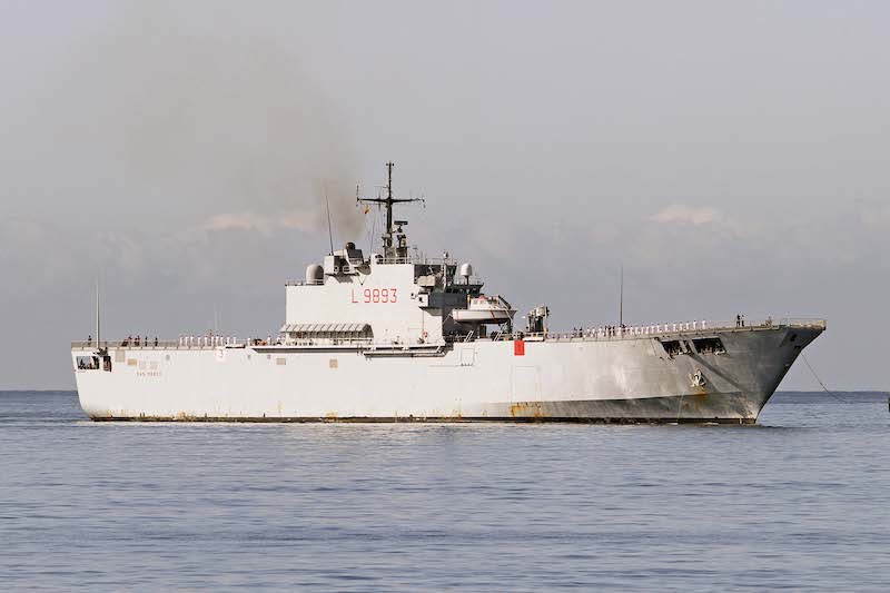 LPD “San Marco” vuelve a Palma después de 22 años de ausencia