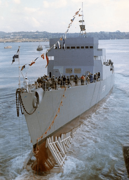 Se cumplen 52 años de la botadura de la fragata “Baleares”