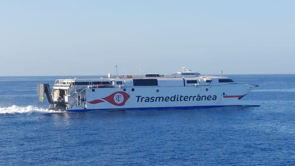Alta velocidad a La Gomera y viaje directo a La Palma