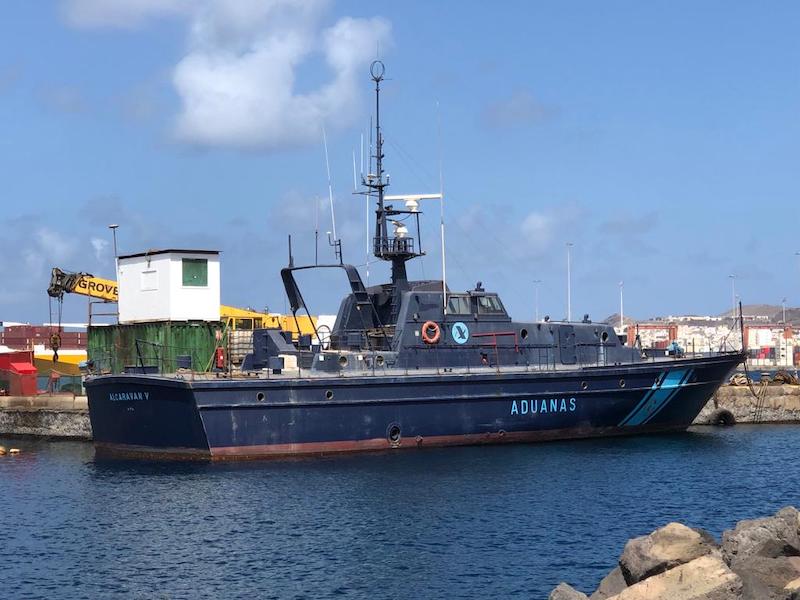 La patrullera “Alcavarán V” del SVA aguarda su desguace