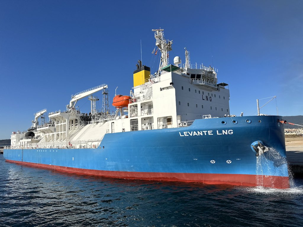 El nuevo buque “Levante LNG” de Peninsula llega a Algeciras