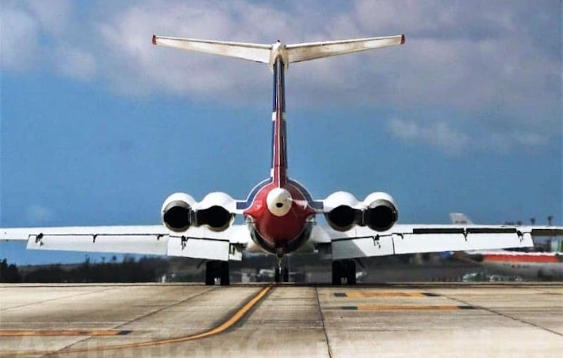 Los años del avión Il-62M de Cubana en Gran Canaria