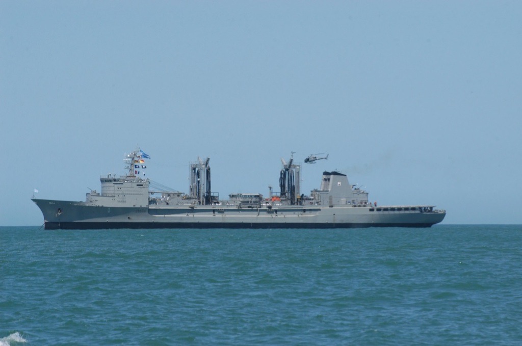 La Armada argentina recupera el buque ARA “Patagonia”