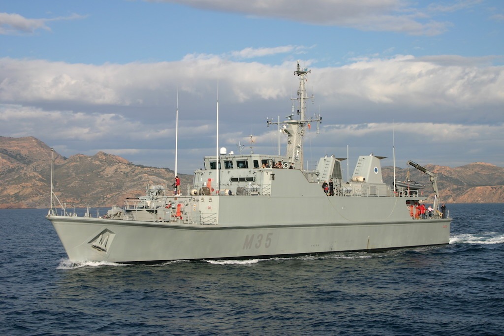 La Armada modernizará la flota cazaminas entre 2024 y 2027