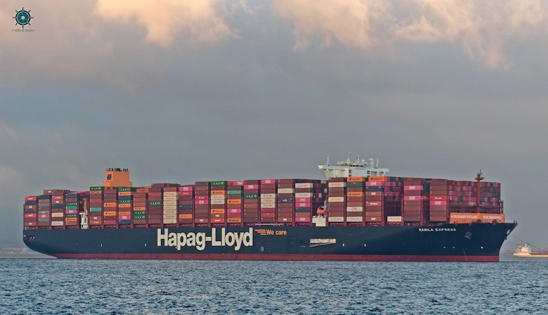 Primera escala del ULCV alemán “Manila Express” en Algeciras