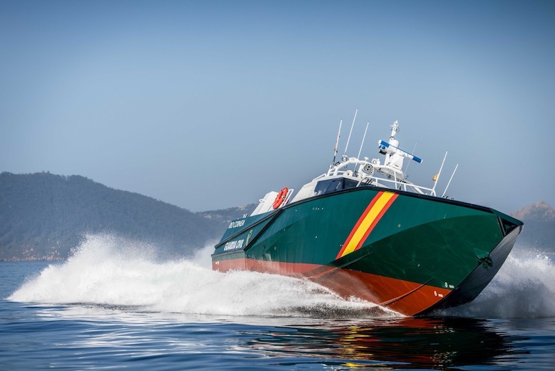 La Guardia Civil sitúa la segunda interceptora HS60 en Huelva