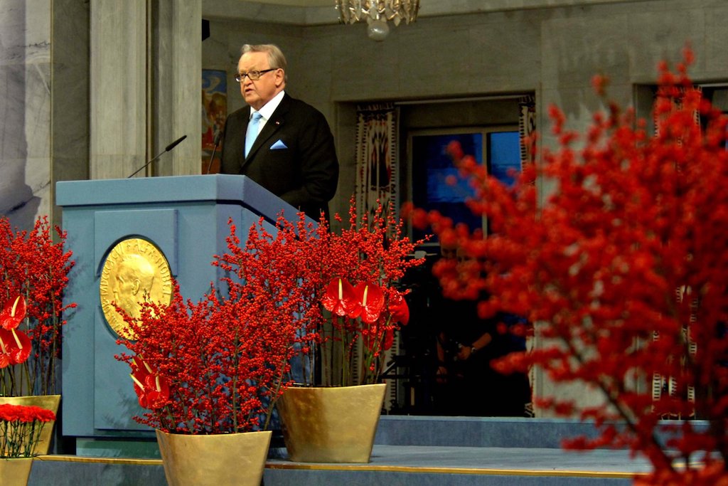 Fallece Martti Ahtissari, décimo presidente de Finlandia