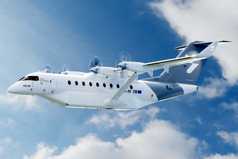 KLM se interesa por el avión eléctrico regional ES-30