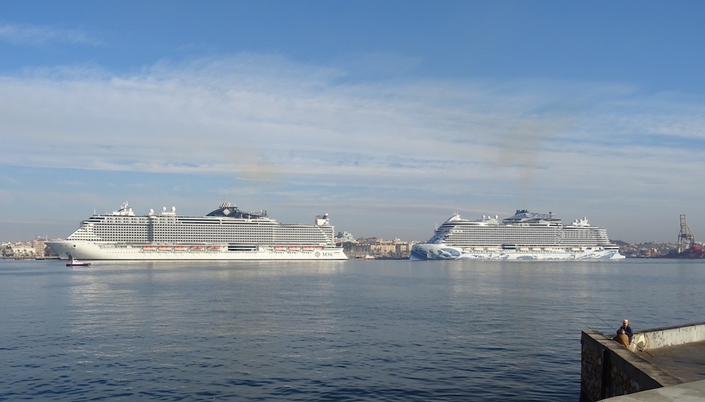 “Norwegian Prima” y “MSC Seaview”, hitos en Cartagena