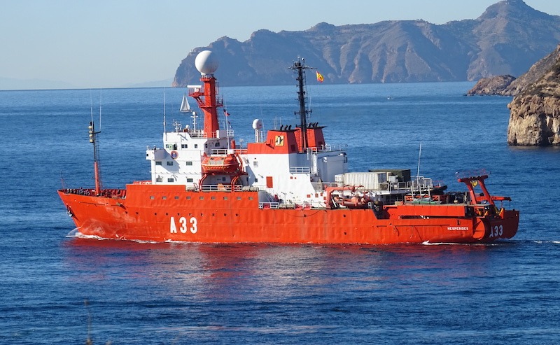El BIO “Hespérides” inicia su XXVIII campaña antártica