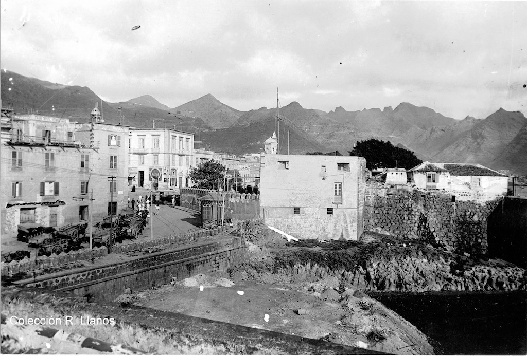 Los últimos tiempos del castillo de San Cristóbal (c. 1927)
