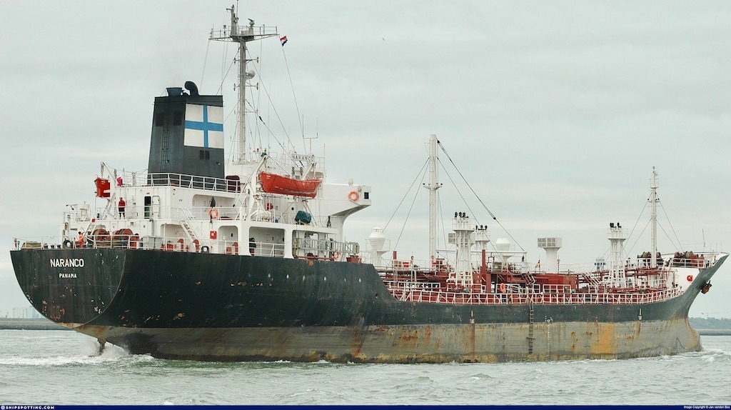 El buque quimiquero “Naranco” (1997-2006) y Asturias Maritime