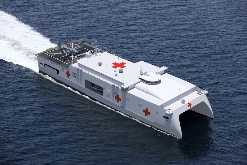 Austal USA construirá tres buques EMS para la U.S. Navy