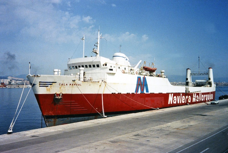 “Cala Marsal” (1971-1995), matrícula naval de Palma
