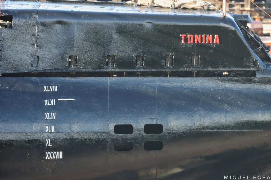 Medio millón de euros para el museo del submarino “Tonina”