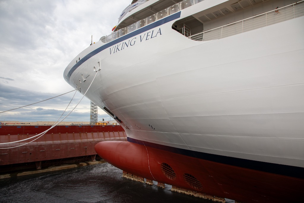 Fincantieri Ancona pone a flote el buque “Viking Vela”