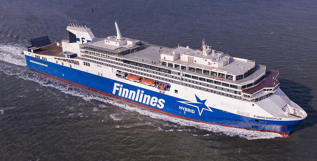 Finnlines cierra su plan de flota con el ferry “Finncanopus”