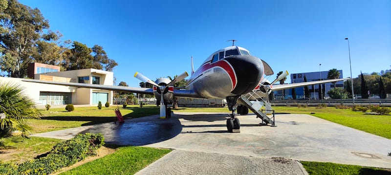 Un trozo de la aviación de Finlandia en el Museo de Málaga