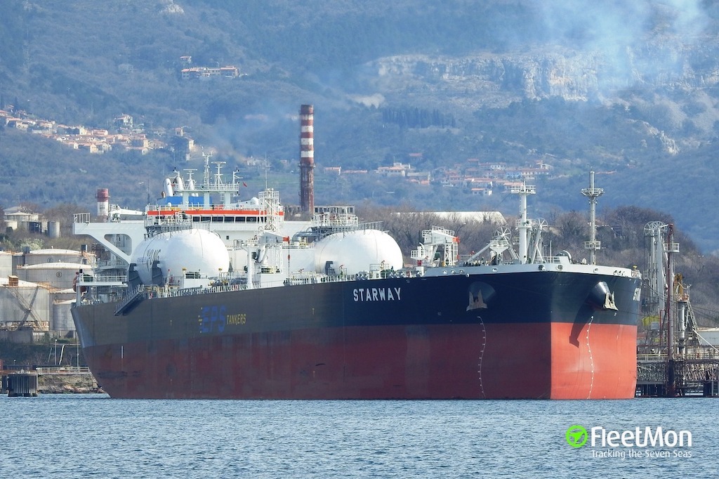 Peninsula suministra GNL al petrolero “Starway” de EPS