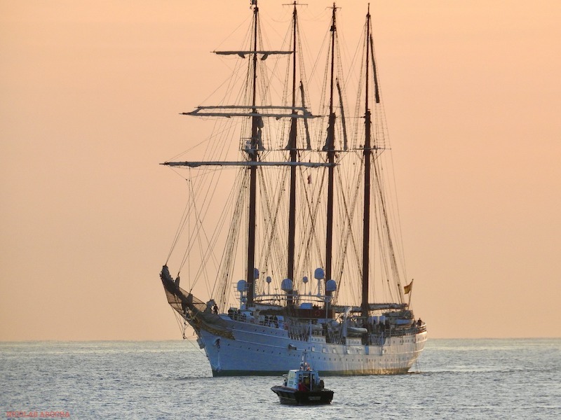 “Juan Sebastián de Elcano”, en Las Palmas de Gran Canaria