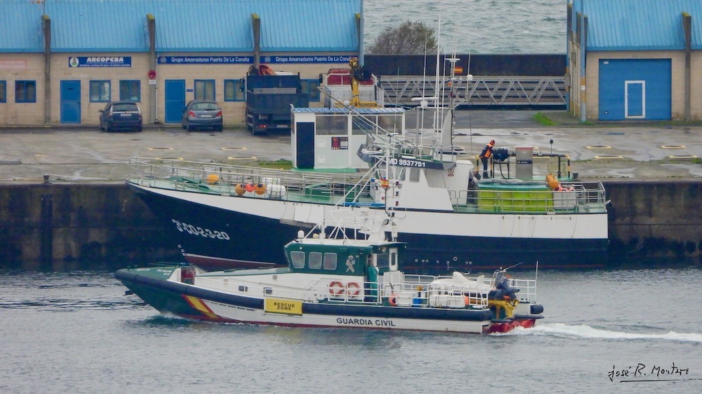 La Guardia Civil opera ocho patrulleras clase Alusafe 2100