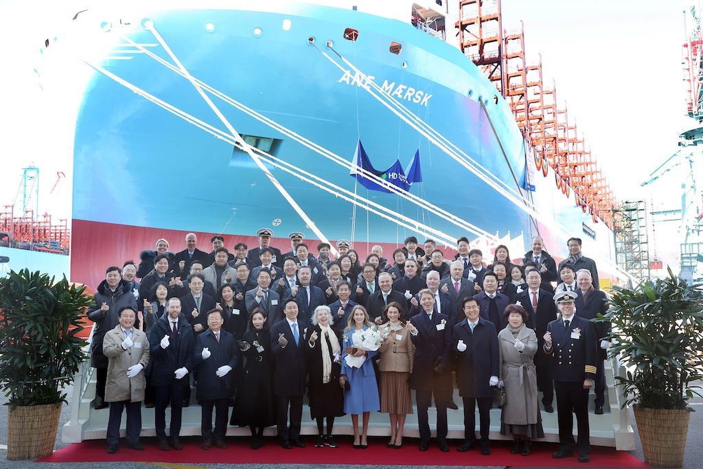 “Ane Maersk”, primer buque de Maersk propulsado a metanol